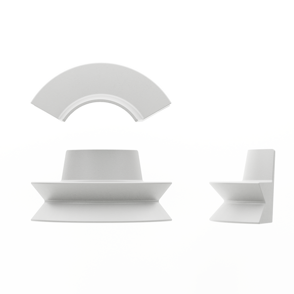 FUNGI BACKREST CIRCULAR BENCH A