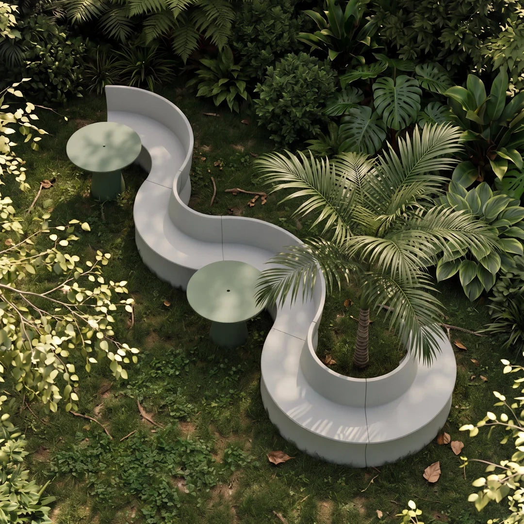 FUNGI BACKREST CIRCULAR BENCH B