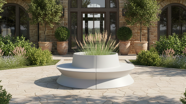 FUNGI BACKREST CIRCULAR BENCH A