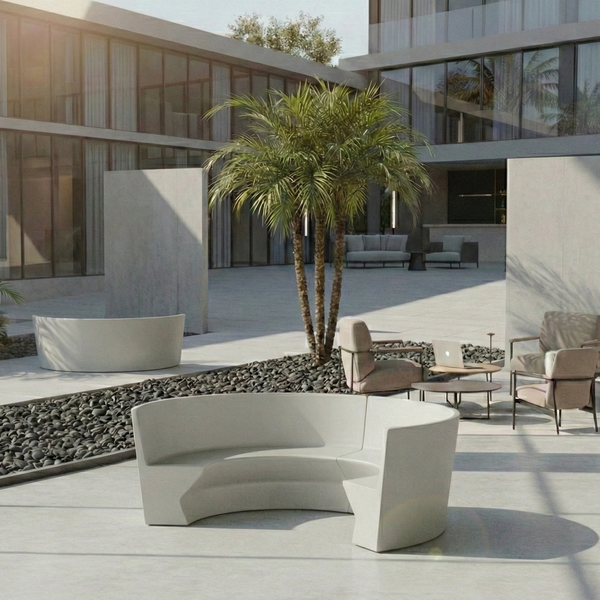 FUNGI BACKREST CIRCULAR BENCH B