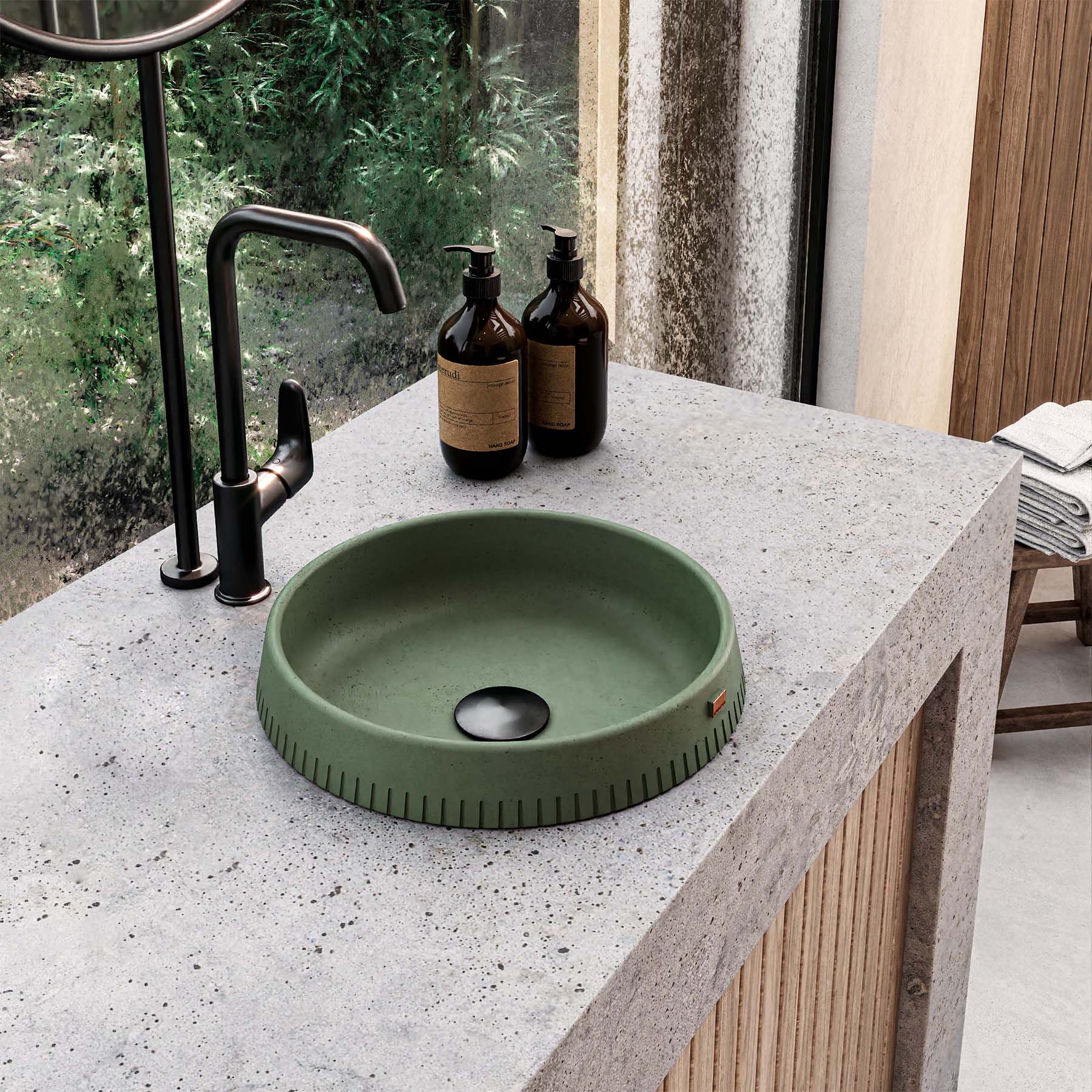 Bathroom Concrete Sinks