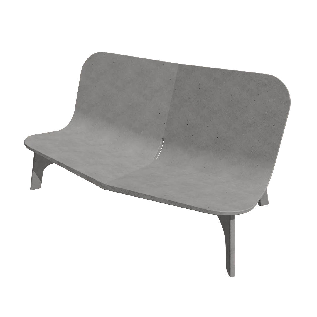 DOUBLE ARMCHAIR FORA