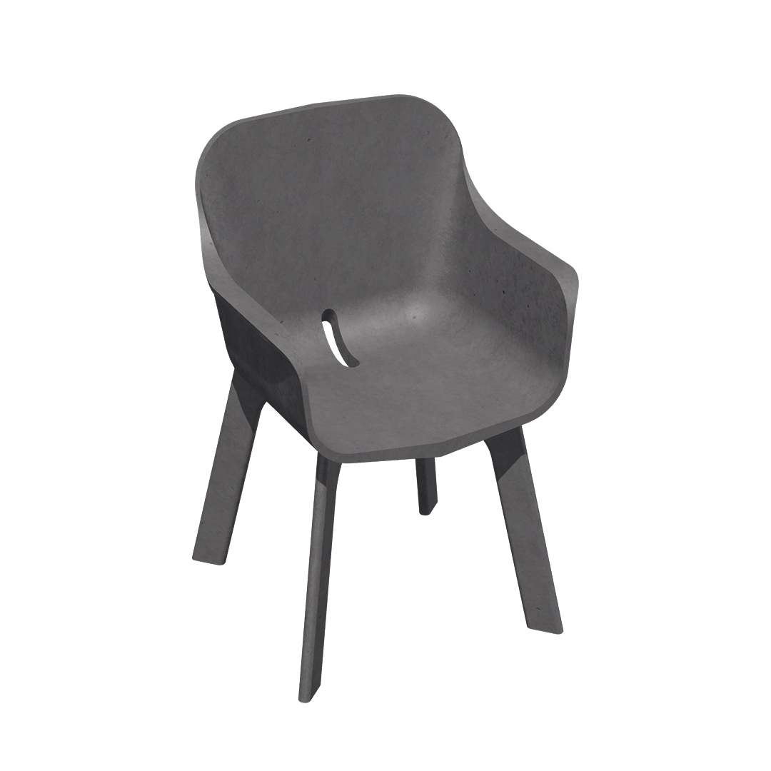 CHAIR WITH ARMS FORA