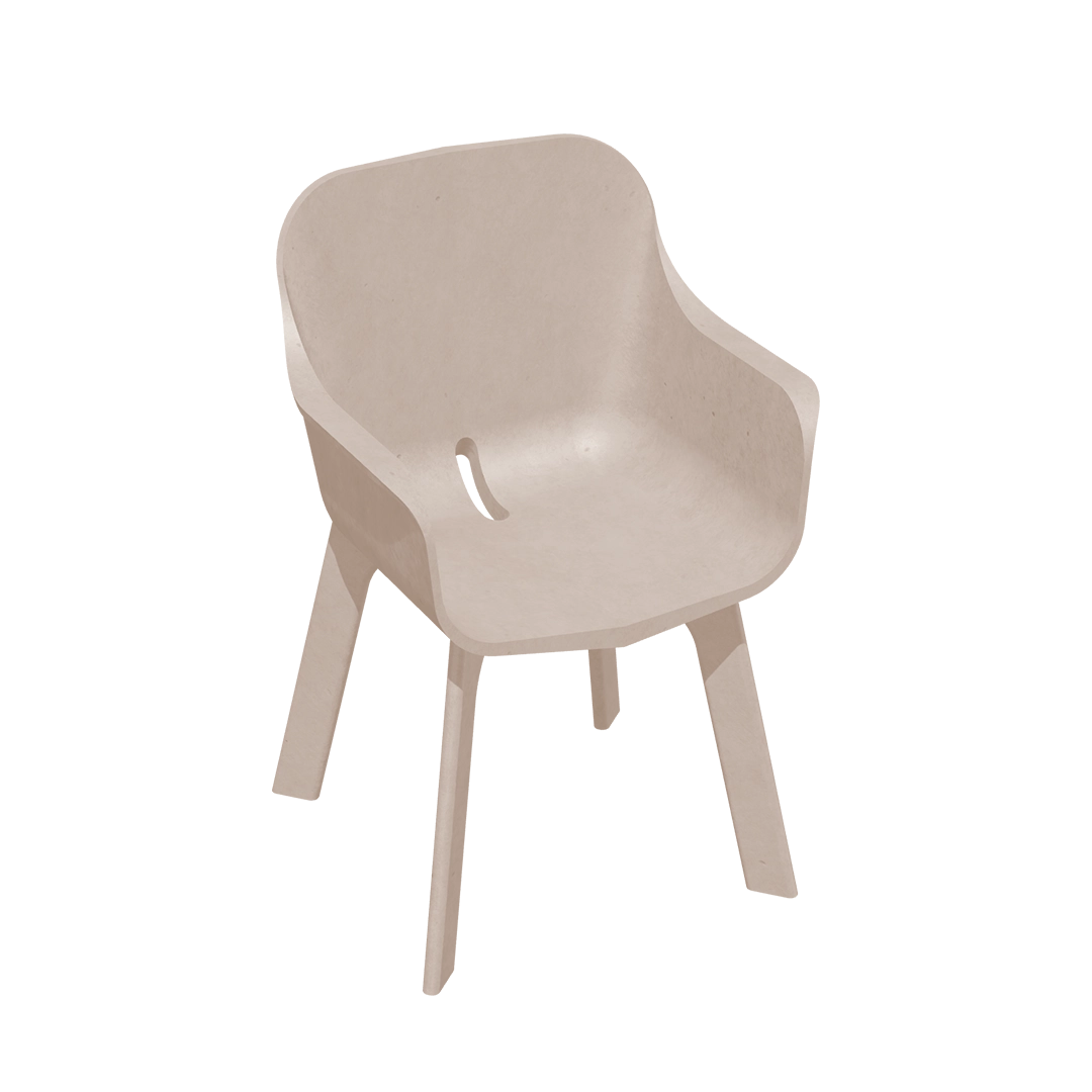 CHAIR WITH ARMS FORA