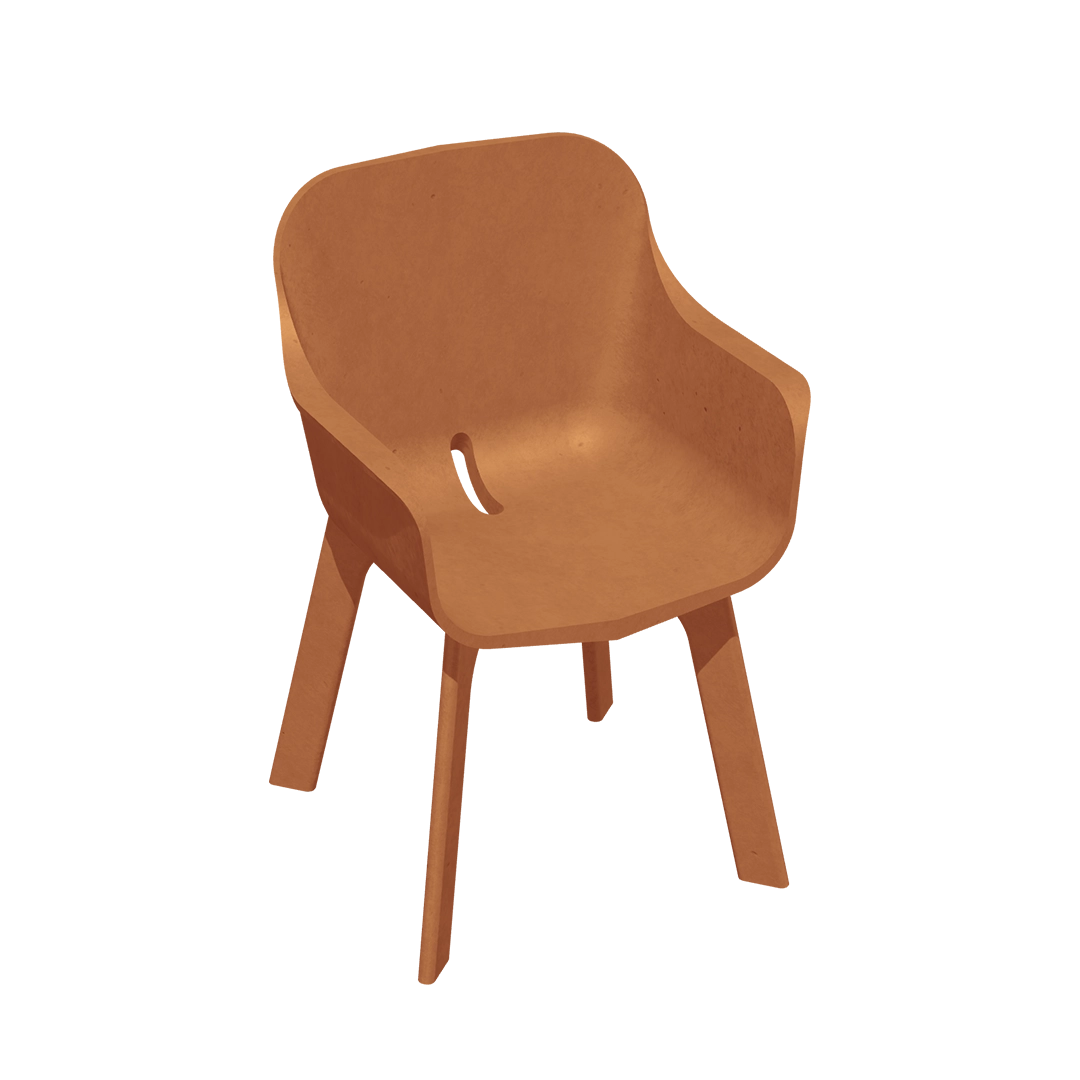 CHAIR WITH ARMS FORA