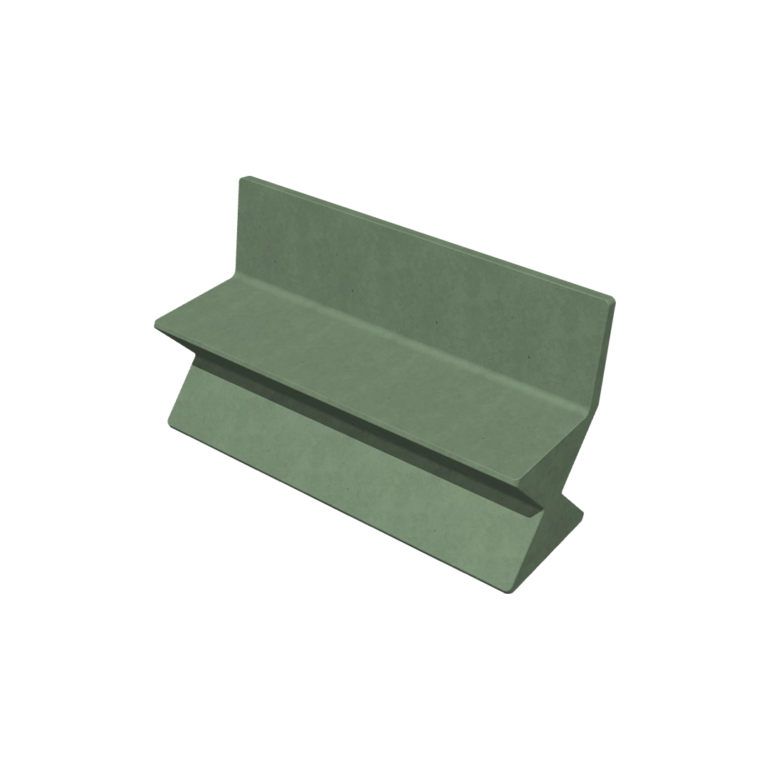 FUNGI BACKREST LINEAL BENCH A
