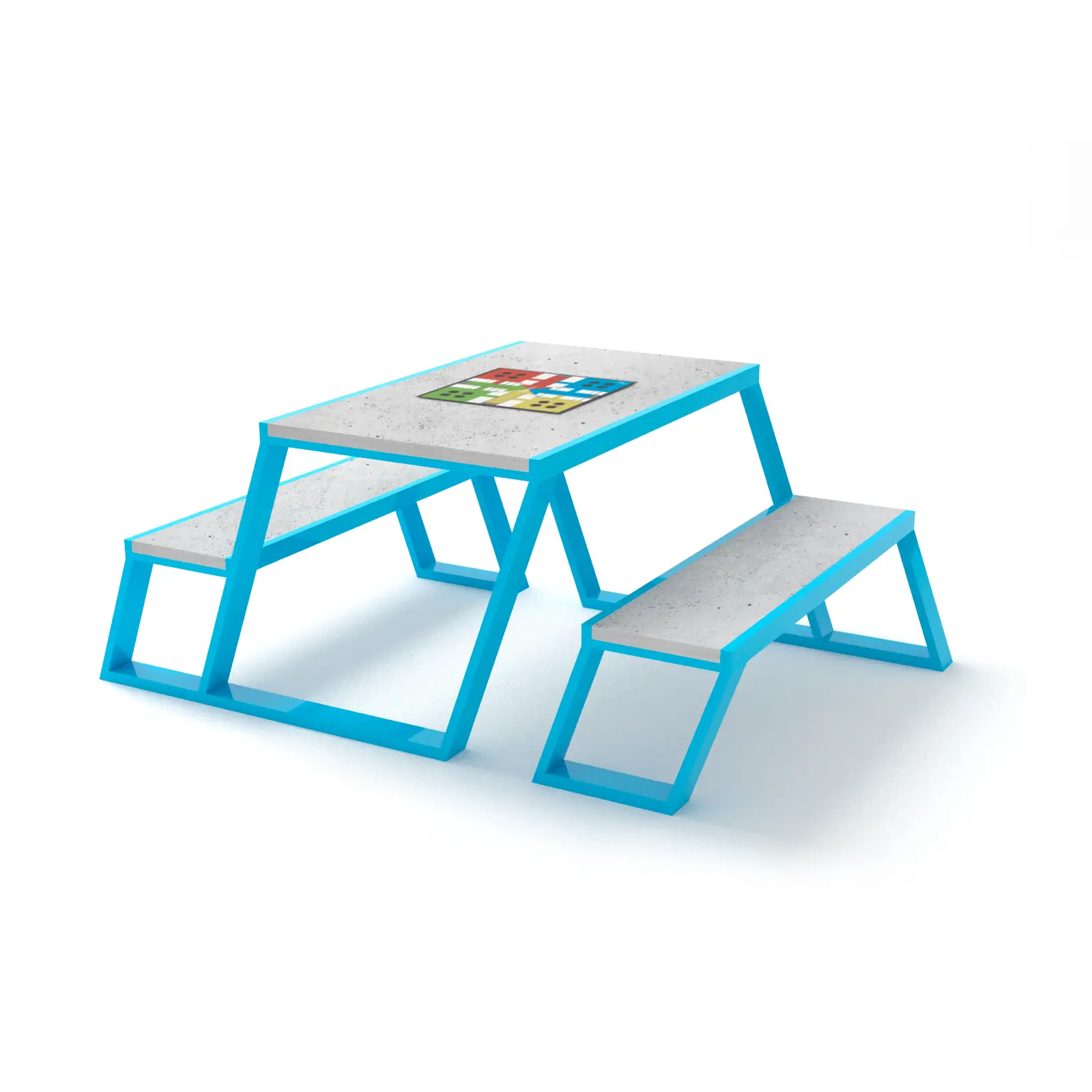 DOUBLE LIPPET TABLE - Konkretus