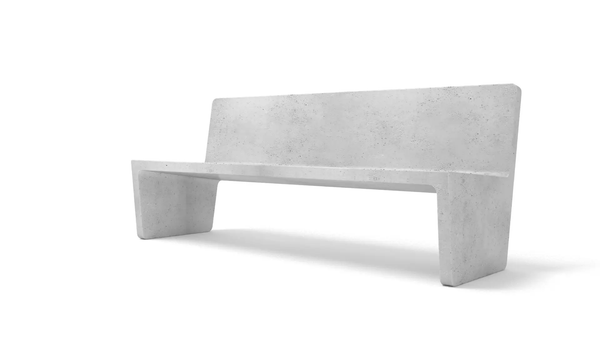 AEERO BENCH WITH BACK SUPPORT - Konkretus
