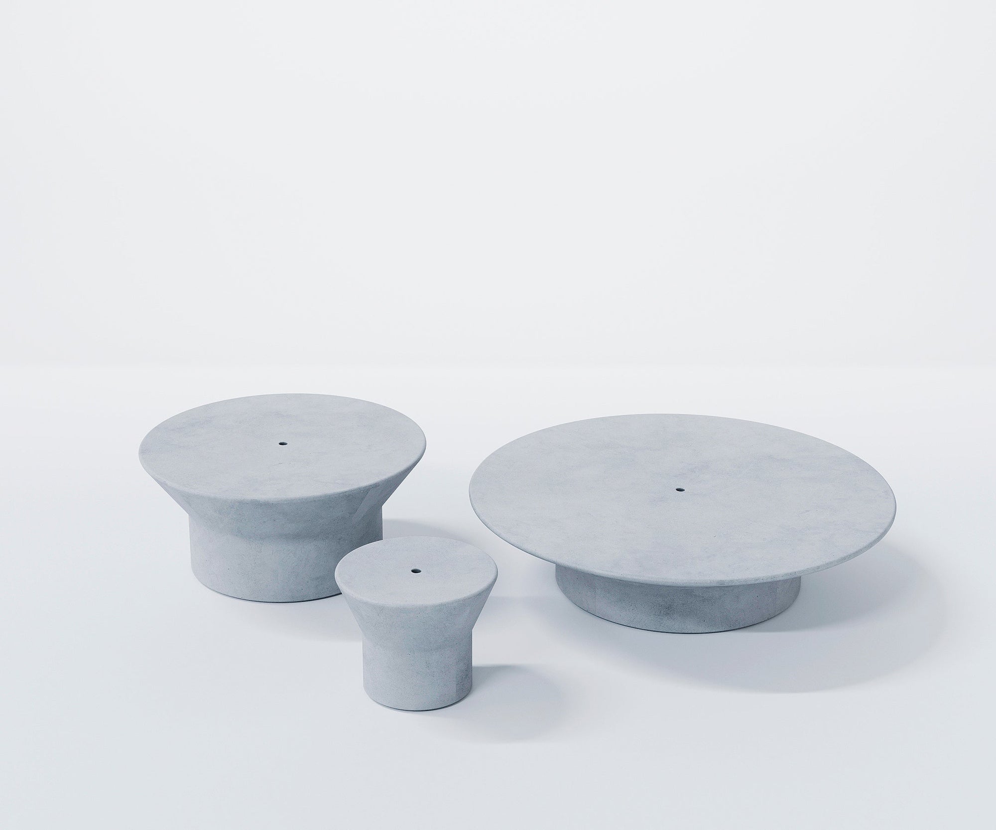 MEDIUM FUNGI BENCH / CONCRETE TABLE