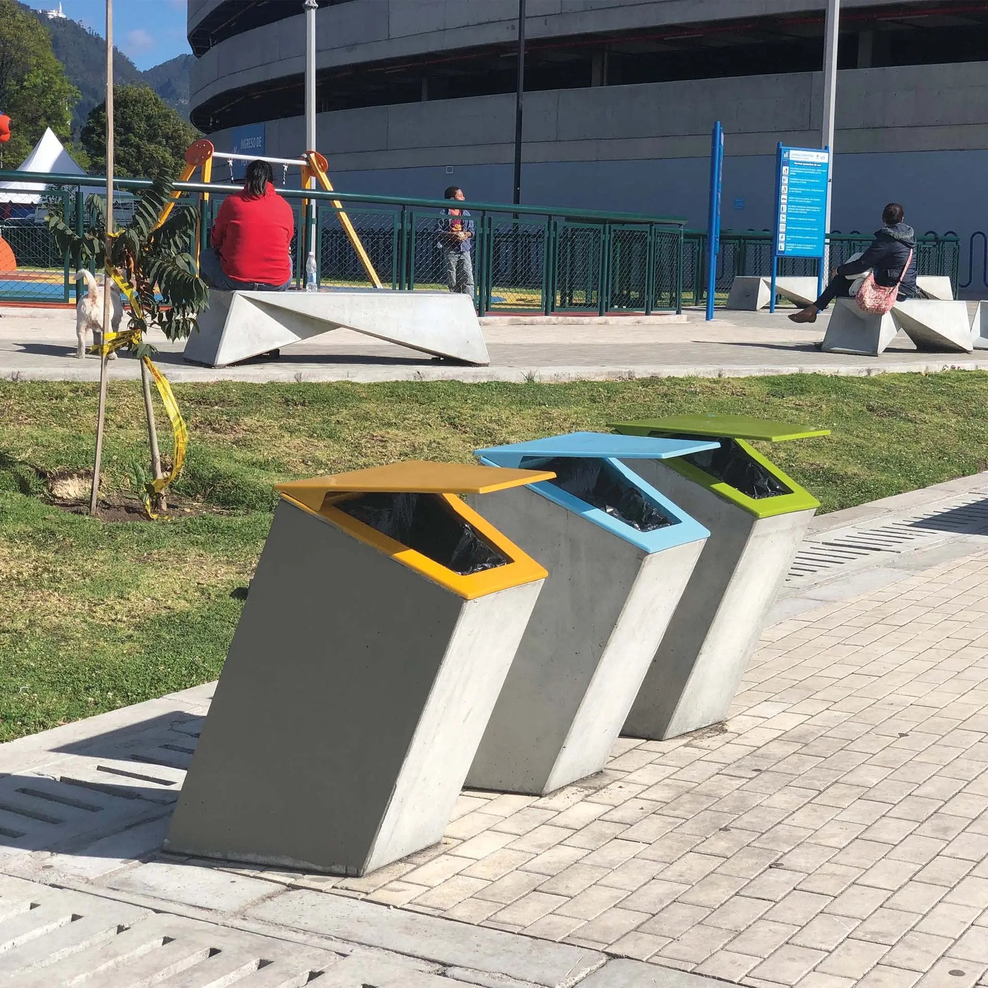 FLIM GARBAGE CAN