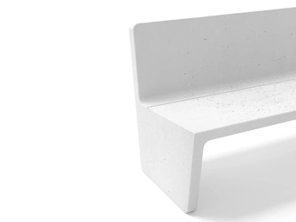 AEERO BENCH WITH BACK SUPPORT - Konkretus