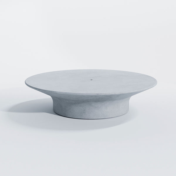 LARGE FUNGI BENCH /  CONCRETE TABLE