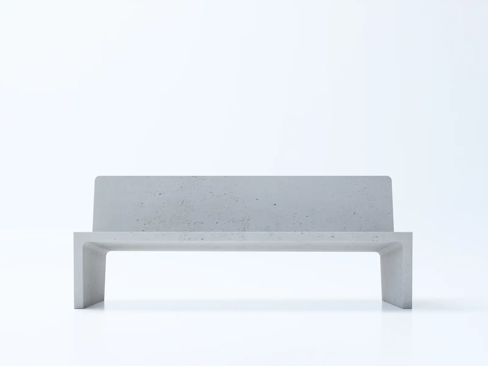 AEERO BENCH WITH BACK SUPPORT - Konkretus