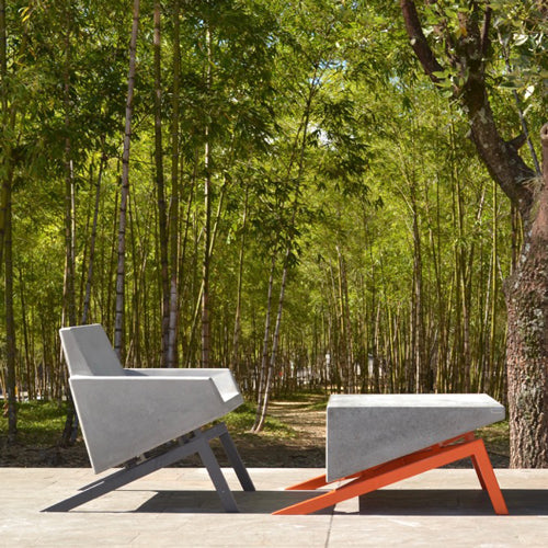 VINKËL TABLE, CONCRETE TABLE